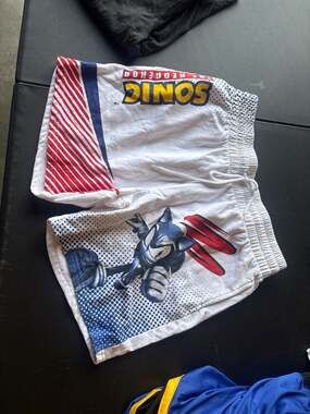 Sonic The Hedgehog Boys Graphic Drawstring Shorts White/Red/Blue XL